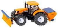 Siku Spielzeug-LKW SIKU SUPER Traktor mit R&auml;umschild und Streuer
