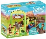 Playmobil&reg; 70120 Pferdebox Snips & Herr Karotte Konstruktions-Spielset