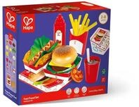 Toynamics Europe Puzzle Hape - Fastfood-Set, Puzzleteile