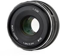 Meike Meike 35mm F1.7 Objektiv multicoated f&uuml;r Sony E-Mount Objektiv