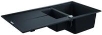 Grohe Granitsp&uuml;le K400 Kompositk&uuml;chensp&uuml;le, reversibel, granit schwarz...