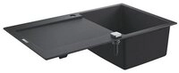 Grohe Granitsp&uuml;le K500 50-C 86/50 1.0 rev, granit schwarz, 0/0 cm