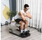 HOMCOM Bauchtrainer Sissy Squat Kniebeugentrainer Beintrainer (Bauch-Ges&auml;&szlig;-Trainer,