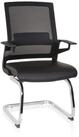 hjh OFFICE Freischwinger INVENTOR V PRO Schwingstuhl Kunstleder/Netzstoff (1...