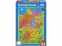 Schmidt Spiele Deutschlandkarte mit Bildern 56312