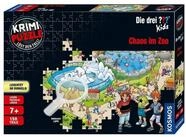 Kosmos Puzzle Krimipuzzle ??? Kids 150 Teile / Chaos im Zoo, 150 Puzzleteile