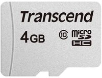 Transcend 300S microSDHC Speicherkarte 4GB Micro SD-Karte