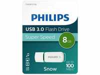 Philips Snow USB-Stick (Lesegeschwindigkeit 55 MB/s, mit Befestigungsöse und