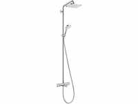 Hansgrohe Croma E 280 1jet Showerpipe mit Wannenthermostat (27687000)