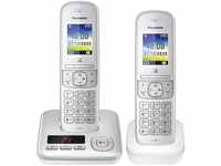 Panasonic KX-TGH722 Duo Schnurloses DECT-Telefon (Mobilteile: 2, mit