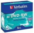 Verbatim DVD-Rohling DVD-RW SERL 4.7GB