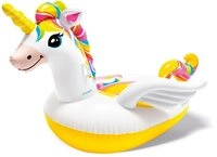 Intex Schwimmtier Ride-On Einhorn Unicorn 201cm x 140cm x 97cm ab 3 Jahren 57561NP