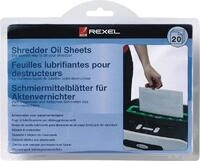 REXEL Feinmechanik&ouml;l Rexel &Ouml;lbl&auml;tter f&uuml;r Aktenvernichter (20)