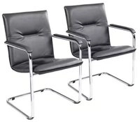 Nowy Styl Besucherstuhl Besucherst&uuml;hle Rumba RUMBA CHROM V14N