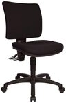 TOPSTAR Drehstuhl B&uuml;rodrehstuhl U50 schwarz ohne Armlehnen