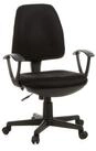 hjh OFFICE Drehstuhl Home Office B&uuml;rostuhl City 10 Stoff mit Armlehnen (1 St),