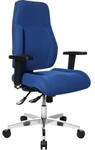 TOPSTAR Drehstuhl TOPSTAR PI990BC6 B&uuml;rodrehstuhl mit Punktsynchrontechnik blau