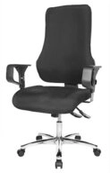 TOPSTAR B&uuml;rostuhl Top Point Deluxe schwarz, chrom Stoff