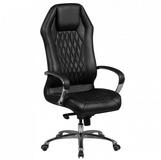 Amstyle Chefsessel Monterey Echtleder schwarz Drehstuhl h&ouml;henverstellbar (B&uuml;rostuhl