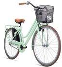 bergsteiger Cityrad Amsterdam 26, 28 Zoll Damenfahrrad, ab 150 cm, Korb, 1 Gang,