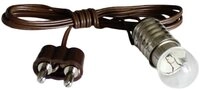 Kahlert Licht Krippen-Zubeh&ouml;r Kahlert Licht 60803 Beleuchtung Gl&uuml;hlampe Klar E10