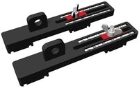 Proses Modelleisenbahn-Werkzeug 2er-Set Parallel-Gleislehren PPT-N-01
