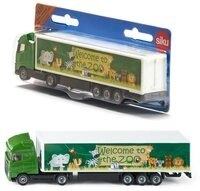 SIEPER Modellauto siku LKW Koffer-Sattelzug 1:87