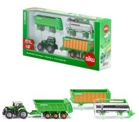 SIEPER Modelltraktor siku Deutz Agrotron X720 mit Anh&auml;nger Set 1:87