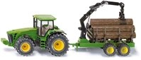 Siku Spielzeug-LKW SIKU FARMER Traktor mit Forstanh&auml;nger