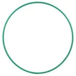 Hoopomania Hula-Hoop-Reifen Hula Hoop Reifen f&uuml;r Kinder, Durchmesser 75cm in gr&uuml;n