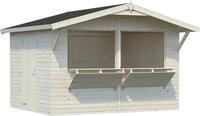 Palmako Ger&auml;tehaus Marktstand Stella, BxT: 361x320 cm, natur