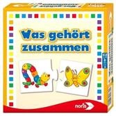 Noris Puzzle Was geh&ouml;rt zusammen ab 3 Jahren, 24 Puzzleteile