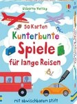 Usborne Verlag Spiel 50 Karten: Kunterbunte Spiele f&uuml;r lange Reisen