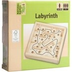 Natural Games Spiel Natural Games Holz Labyrinth 12 x 12 cm