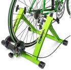 relaxdays Rollentrainer Fahrrad Rollentrainer mit 6 G&auml;ngen, gr&uuml;n