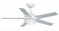 AireRyder Deckenventilator Deckenventilator Fresco Wei&szlig; 112 cm mit Licht, dimmbar