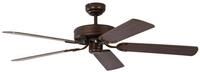 Pepeo Deckenventilator Deckenventilator Potkuri Bronze / Mahagoni, Mit Zugschnur