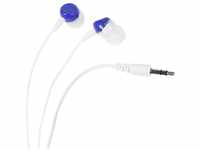 Vivanco Vivanco SR 3 BLUE In Ear Kopfhörer kabelgebunden Weiß, Blau Kopfhörer