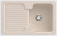 Villeroy & Boch K&uuml;chensp&uuml;le 6745 01 FU, Rechteckig, 80/20 cm, Sp&uuml;le ist reversibel