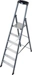 KRAUSE Stehleiter SePro S, Alu eloxiert, 1x6 Stufen, Arbeitsh&ouml;he ca. 325 cm