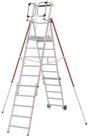 Hymer Trittleiter Hymer Plattformleiter ProTect+, 10 Sprossen