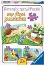 Ravensburger Puzzle S&uuml;&szlig;e Gartenbewohner. My first Puzzles. 4 Motive,...