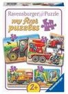 Ravensburger Puzzle Bei der Arbeit. My first Puzzles. 4 Motive, Puzzleteile
