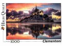 Clementoni Der wunderschöne Mont Saint-Michel (1000 Teile)