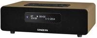Sangean Sangean DDR-36 BT Tischradio DAB+, UKW AUX, Bluetooth&reg; Braun Radio