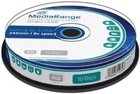 Mediarange DVD-Rohling 10 Rohlinge DVD+R Double Layer 8,5GB 8x Spindel