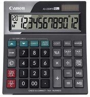 Canon Taschenrechner AS-220RTS Taschenrechner - schwarz