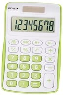 GENIE Taschenrechner 120 G, 8-stellig, Dual Power (Solar und Batterie),...