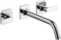 hansgrohe Unterputzarmatur Axor Citterio M 3-Loch Waschtischarmatur Unterputz