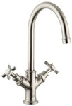 hansgrohe Waschtischarmatur Axor Montreux 210 2-Griff Kreuzgriff